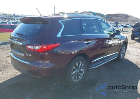2014 Infiniti Qx60 из США, поврежденный, VIN 5N1AL0MM0EC538224